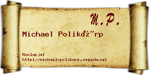 Michael Polikárp névjegykártya